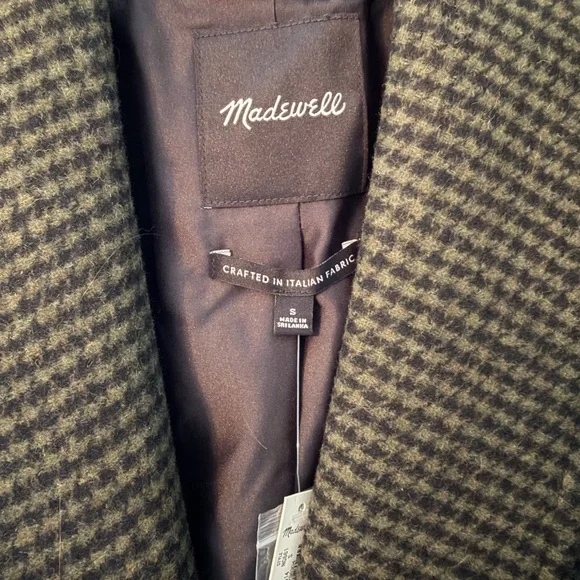 Madewell Houndstooth Coat - Picture 2 of 4